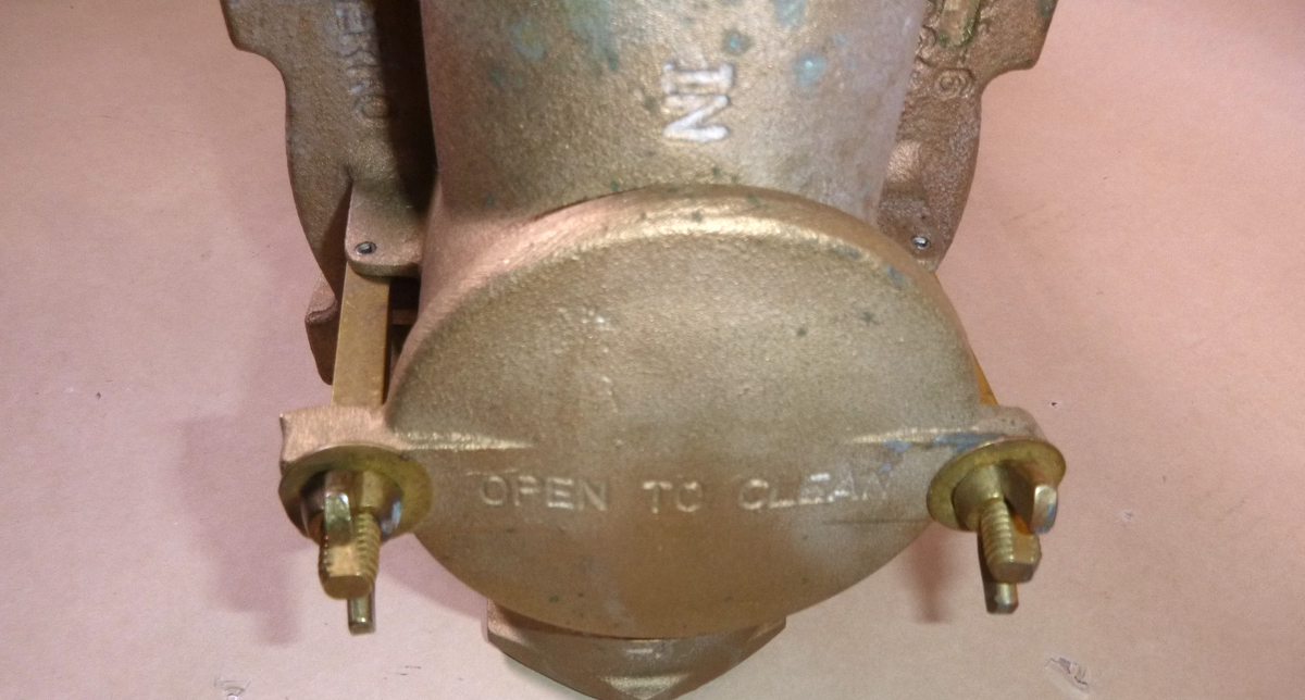 Perko 2" FNPT Intake Strainer Bronze With Strainer Made in the USA 8 x 8 x 19"