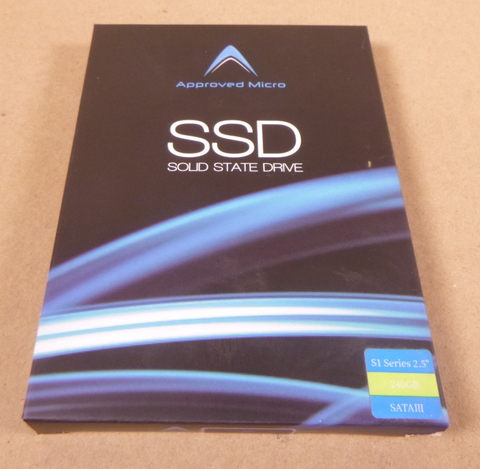 S1 Series 2.5" SSD Solid State Drive 240GB SATA , S1-240-SAT-25 , Approved Micro | Electrical MRO Replacement Parts & Components and Commercial Electrical Supplies Company