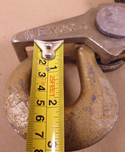 Newco 4S Safety Hook Swivel , 1" To 1-3/8" Hook Opening x 2", 2,700 lbs. Max | Industrial MRO Tools and Replacement Industrial Equipment Components