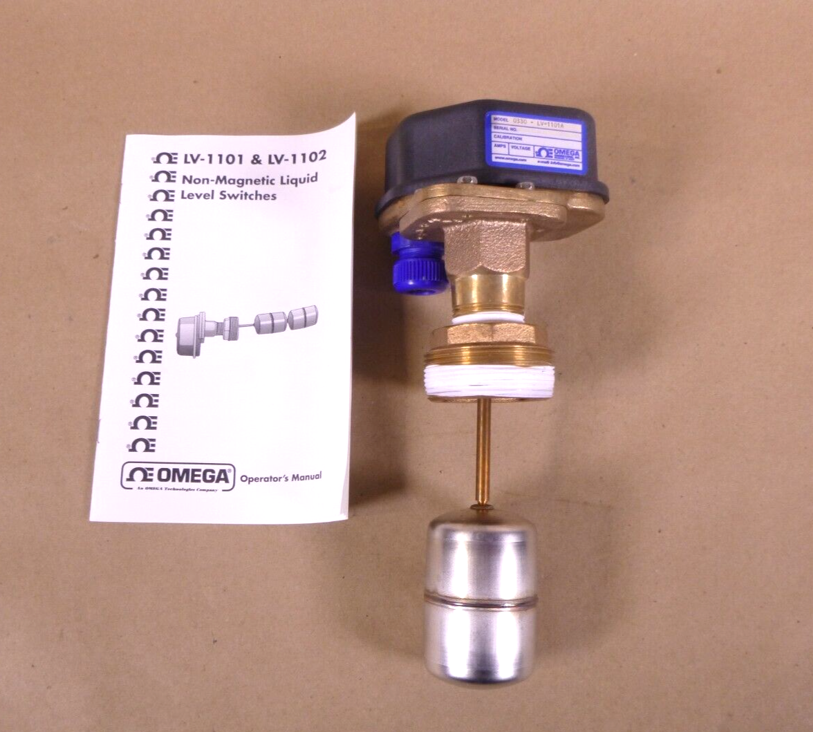 OMEGA Engineering LV-1101A Non Magnetic Liquid Level Switch 300 psi, SPDT, 15A | Industrial MRO Replacement Parts, Manufacturing Machine Parts &amp; Components, Heavy Equipment Parts Supplier