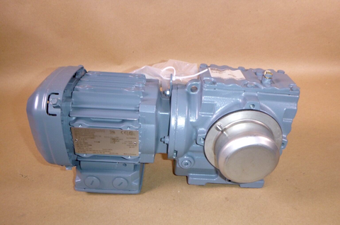 SEW-EURODRIVE SA47/T DRS71S4 Hollow Shaft Gear Motor 1/2 Hp .37 Kw  60 Hz. 3 Ph.