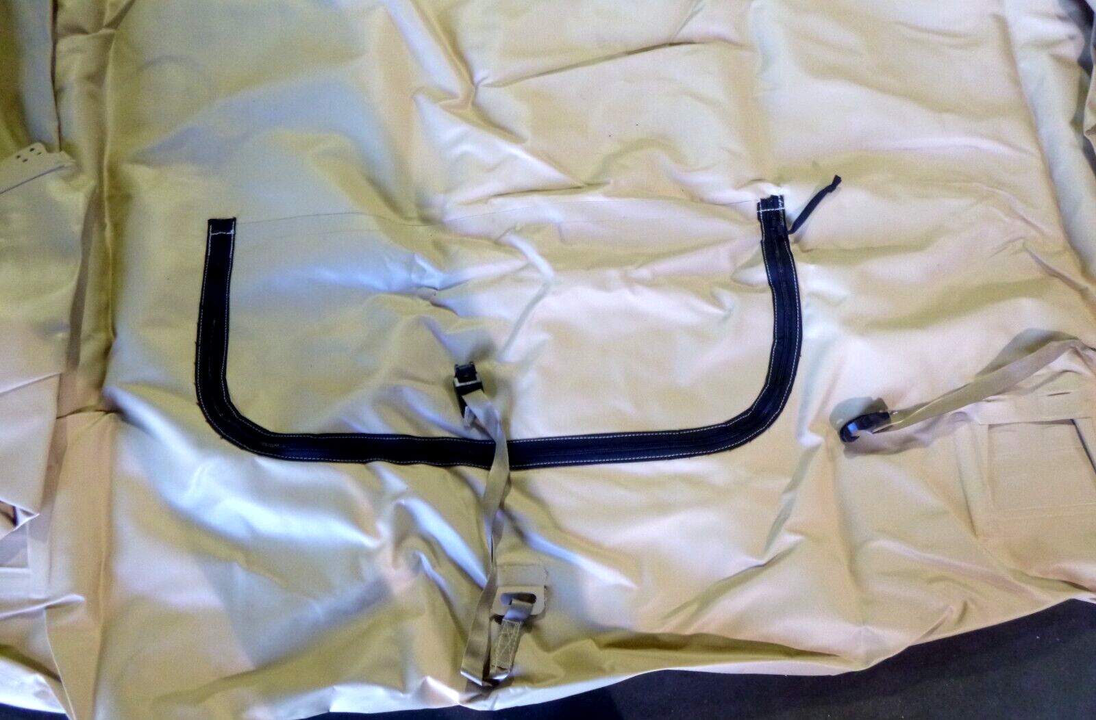 USGI M35 M44 Series Trucks 12 Foot Tan Cargo Cover 12450241-2, 2540-01-434-0954 | Genuine M35 Military Truck Parts and M939 Cargo Truck Surplus Parts