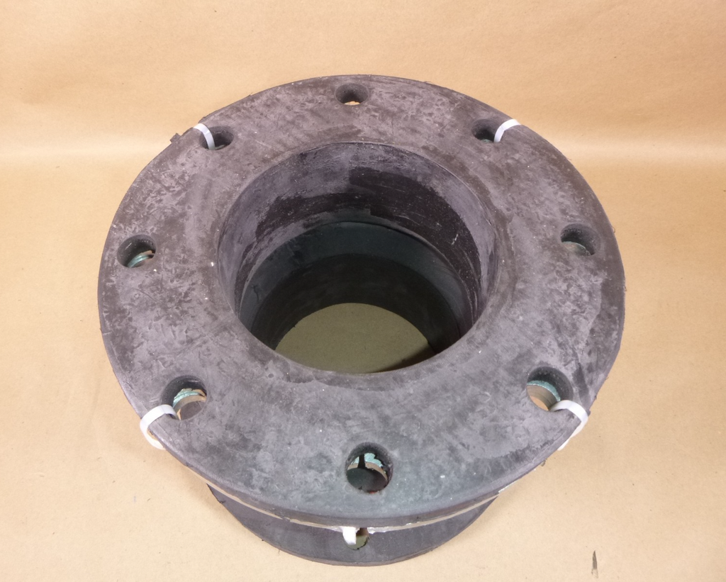 6" Inch Rubber Expansion Joint Kadant Unaflex Single Arch 11" Flange OD (BUTYL) | Industrial MRO Replacement Parts, Manufacturing Machine Parts & Components, Heavy Equipment Parts Supplier