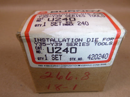 Brundy U240, 12 TON DIE , U-DIE | Industrial MRO Tools and Replacement Industrial Equipment Components