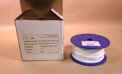 Goretex Joint Sealant Tape 1/4" Width 40 Ft Length x 3mm Ace Seal | Industrial MRO Replacement Parts, Manufacturing Machine Parts &amp; Components, Heavy Equipment Parts Supplier