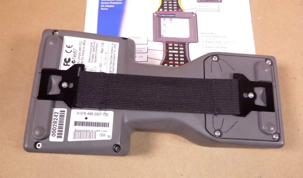 TDS Tripod Data Systems Field Data Collector H-076-498-200T-128 Ranger Series | Industrial MRO Tools and Replacement Industrial Equipment Components