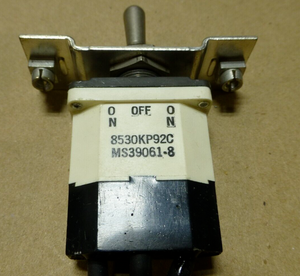 USGI MS39061-8 TOGGLE SWITCH M548 M992 M860A1 , 5930-00-752-2766