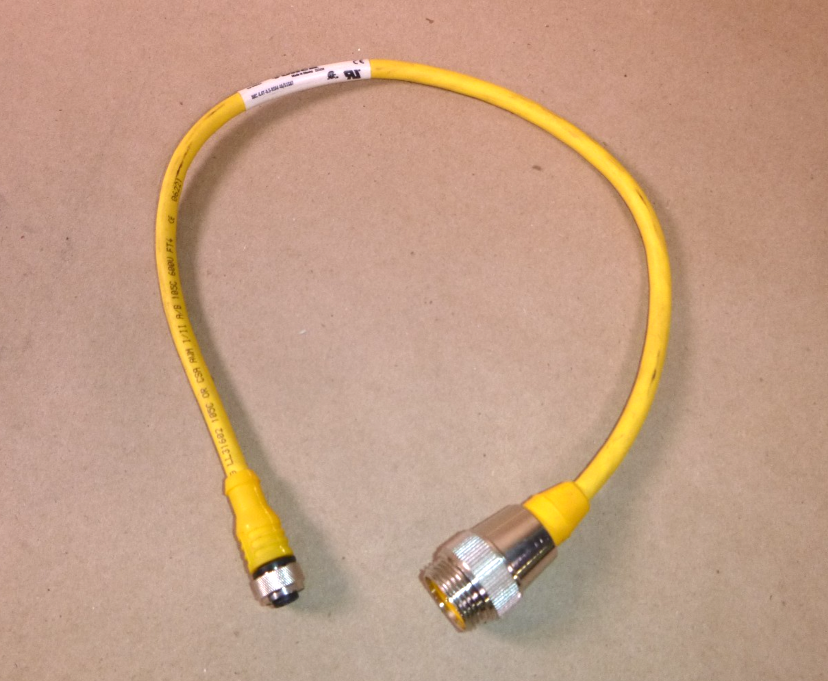 USED TURCK Cordset Cable U2-04921, RKC 4.4T-0.5-RSM 40/S1587 | Electrical MRO Replacement Parts &amp; Components and Commercial Electrical Supplies Company