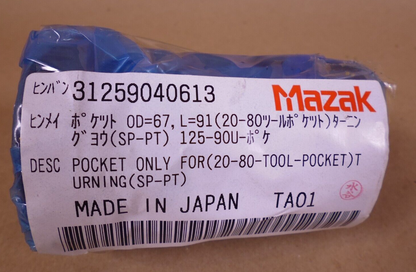 Mazak 31259040613 Pocket Only For (20-80 Tool Pocket) Turning (SP-PT) | Industrial MRO Replacement Parts, Manufacturing Machine Parts &amp; Components, Heavy Equipment Parts Supplier