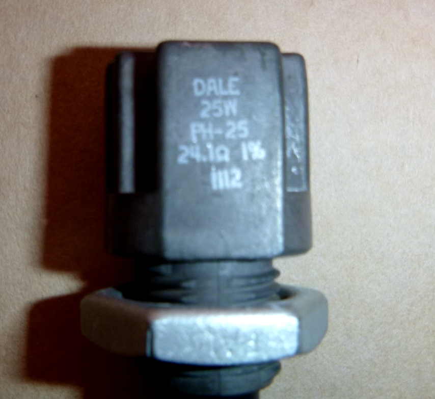 PH-25 Vishay Dale Electronics Wire Wound Fixed Resistor 24.1 Ohms 25 Watt