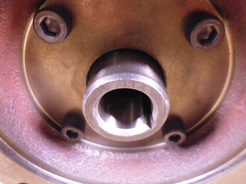 Worldwide Size 262 Worm Gear Reducer, 20:1, Flange Input, Double End Output | Industrial Electric Motors, Pumps & Parts