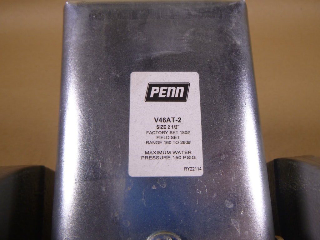 PENN Controls V46AT-2 160-260# 2-1/2" Water Regulating Valve 150 PSIG V46AT2 | Industrial MRO Replacement Parts, Manufacturing Machine Parts & Components, Heavy Equipment Parts Supplier
