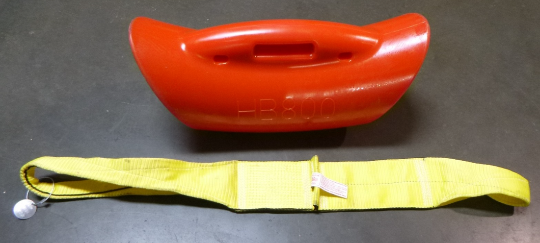 Hosebun 8" Hose Suspension Red Polyurethane Saddle HB800 Yellow Sling RS800 | Industrial MRO Replacement Parts, Manufacturing Machine Parts &amp; Components, Heavy Equipment Parts Supplier