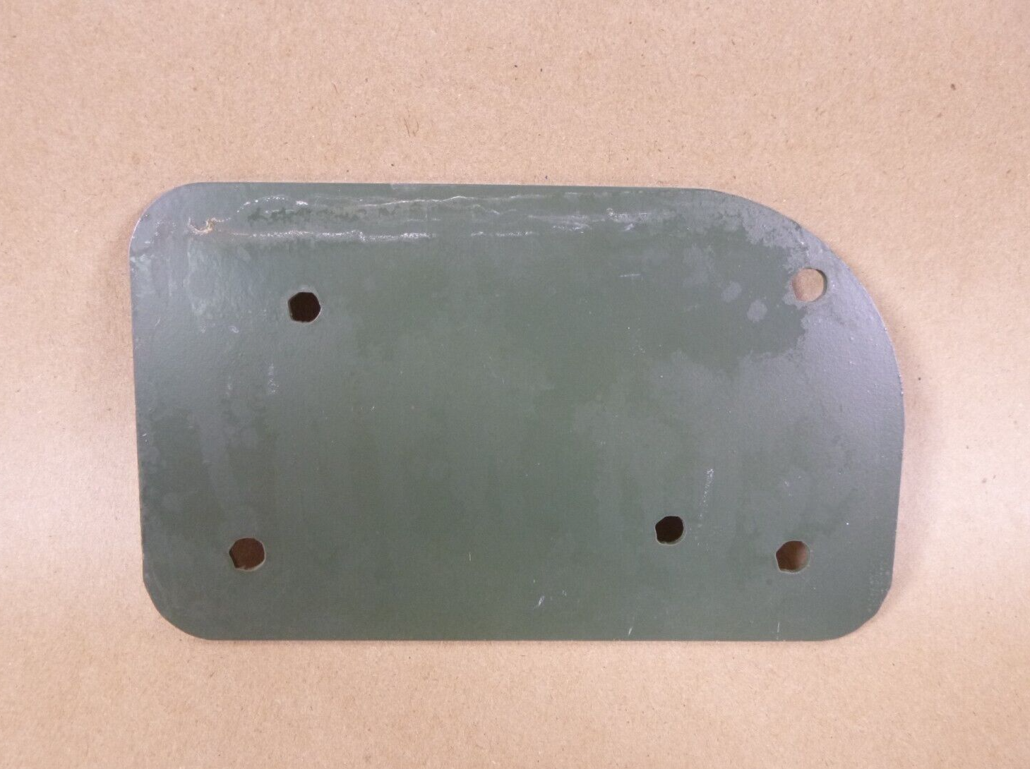 USGI M998 Humvee (RH) Green Steel Hood Access Cover 12338884, 5340-01-211-7436 | Genuine HMMWV Replacement Parts and Military Surplus Humvee Parts &amp; Accessories