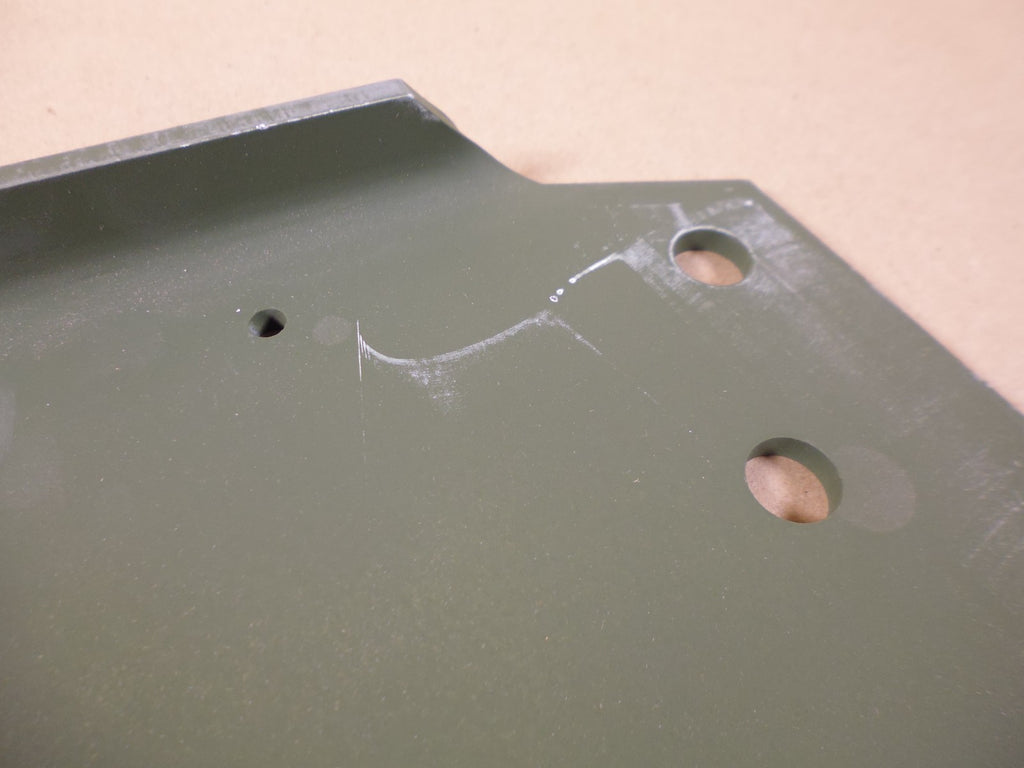 M35A2 M44A2 Upper Lower Left Bumper Mount Plate 7521595 , 2510-00-036-0299 | Genuine M35 Military Truck Parts and M939 Cargo Truck Surplus Parts