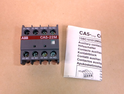 CA5-22M ABB Auxiliary Contact Block 4 Pole 1SBN010040R1122