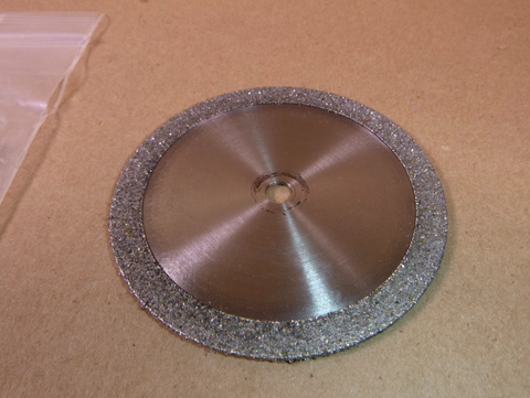 250-CW48D04 Clayton Cutoff Wheel Diamond 3in OD x 1/4in ID | Industrial MRO Tools and Replacement Industrial Equipment Components