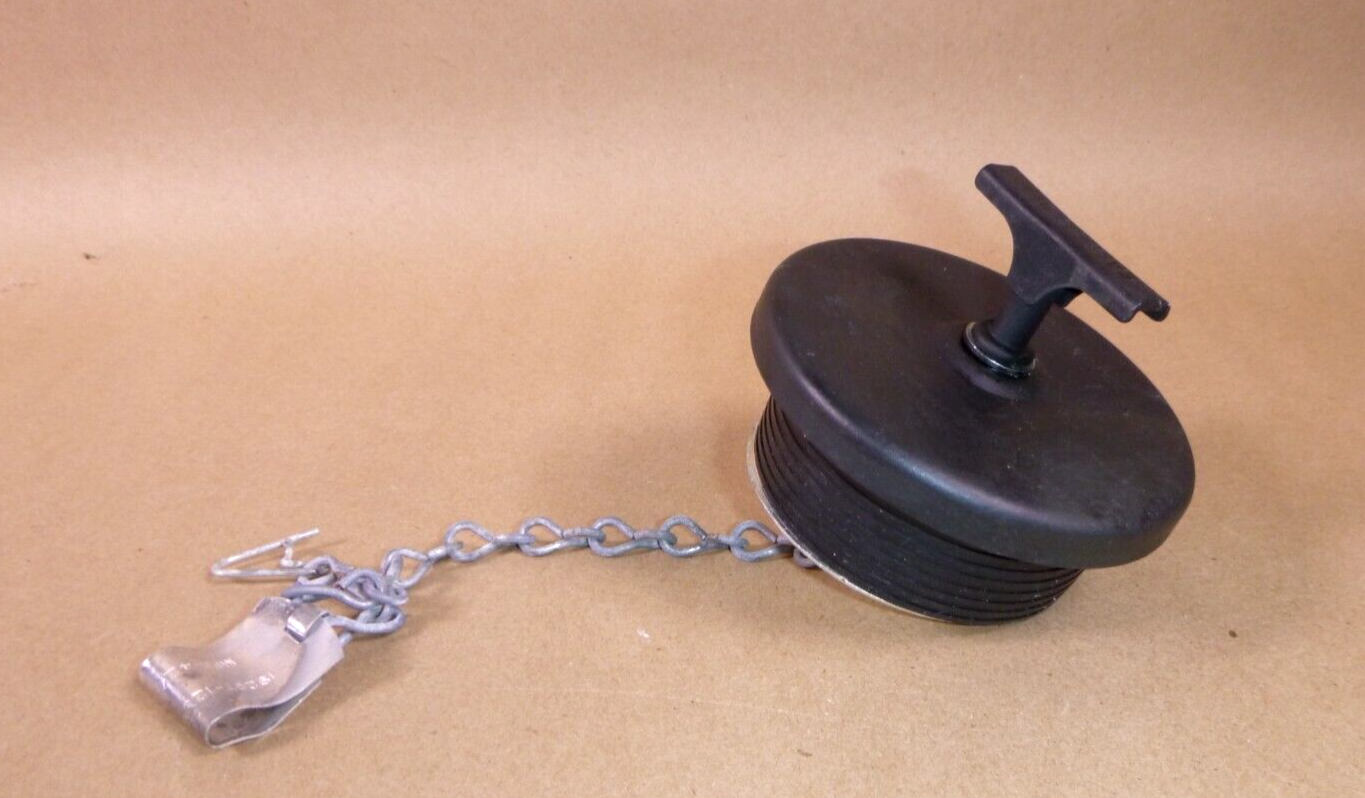 USGI M998 Humvee Fuel Cap W/ Chain 12338558-1, 5593170, 5342-01-246-1120 | Genuine HMMWV Replacement Parts and Military Surplus Humvee Parts &amp; Accessories