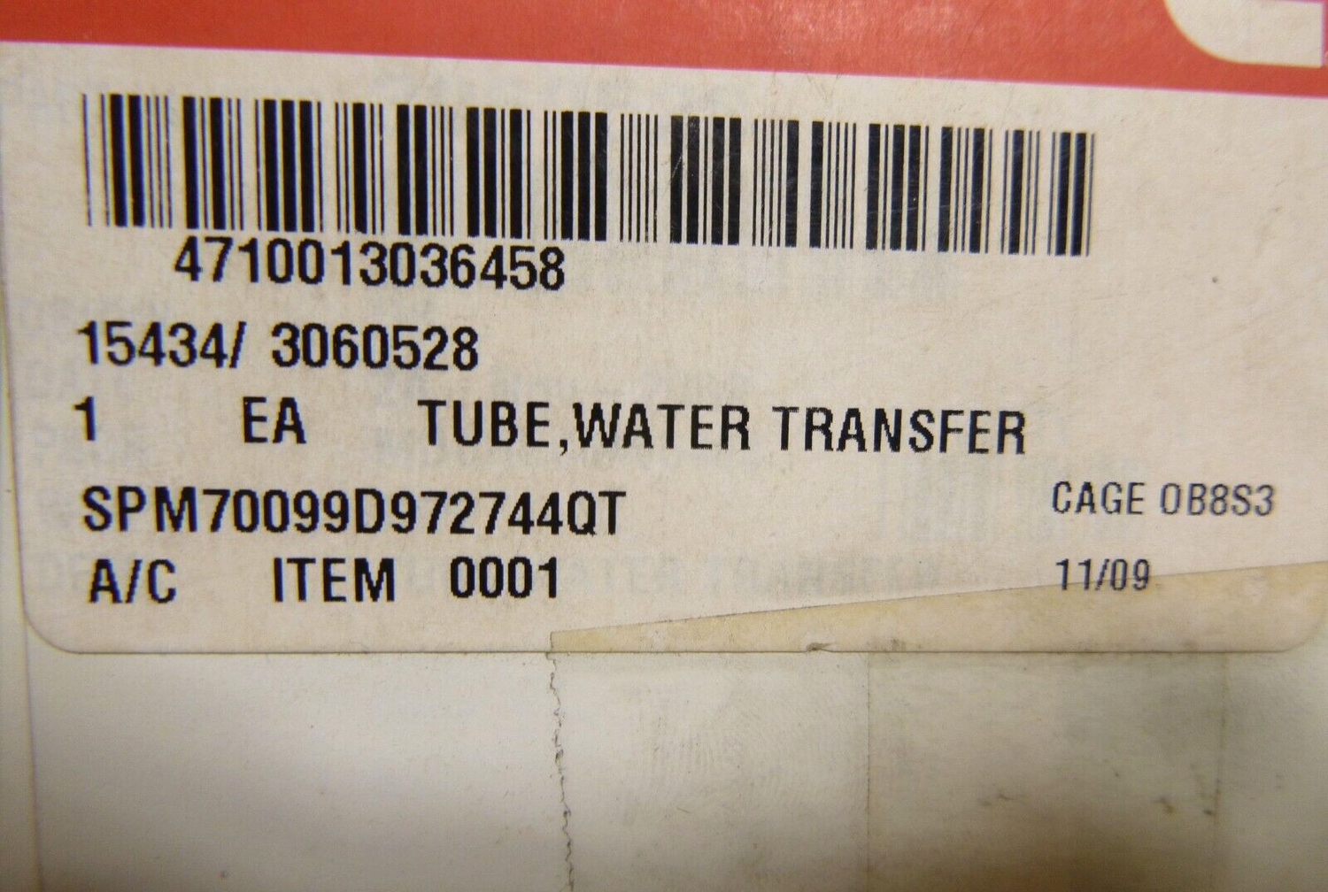 USGI New Genuine Cummins Water Transfer Tube 3060528 | Replacement Truck Parts, Trailer Accessories, Automobile Supplies, Car Parts &amp; Accessories
