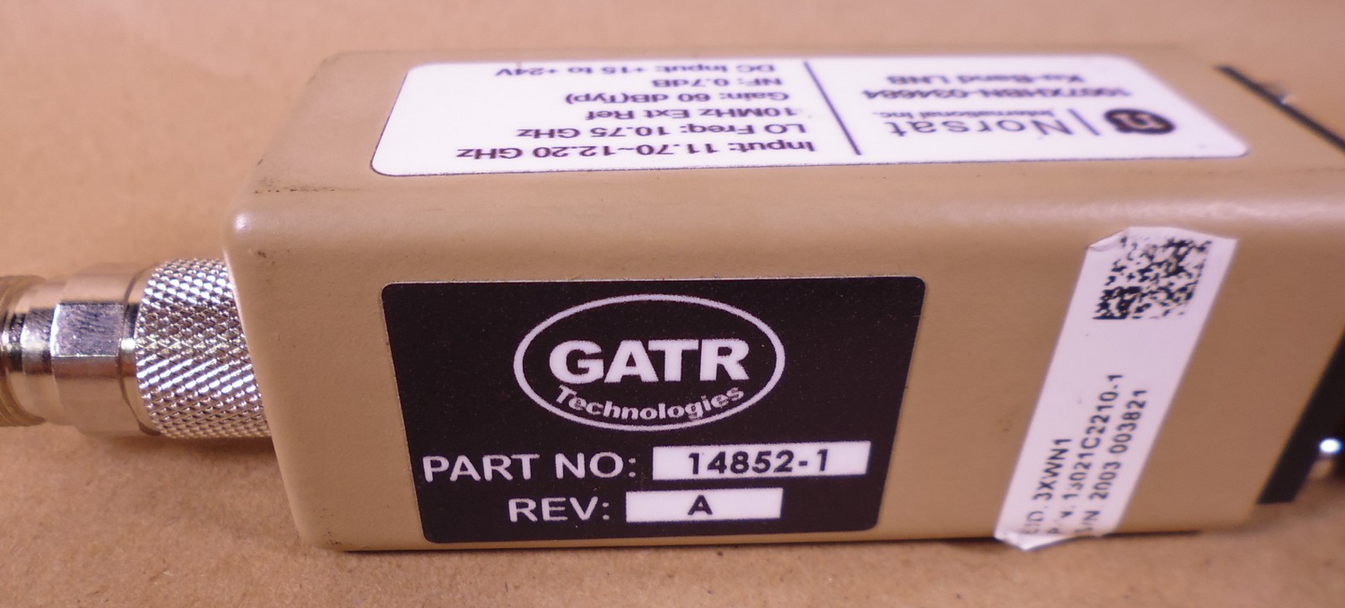 GATR 13021C2210-1 Satellite KU-Band LNB Waveguide 10.75 GHz , 5985-01-695-9807 | Electrical MRO Replacement Parts &amp; Components and Commercial Electrical Supplies Company