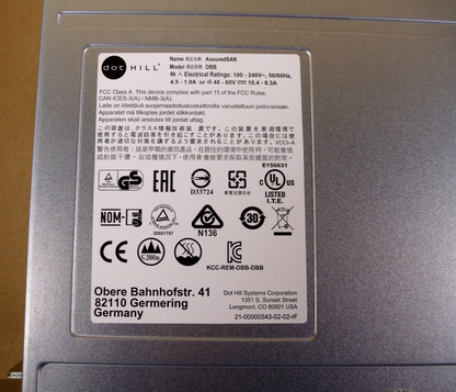Dot Hill AssuredSan Model DBB, 2U24 Enclosure (Empty Disc Enclosure) | Electrical MRO Replacement Parts &amp; Components and Commercial Electrical Supplies Company