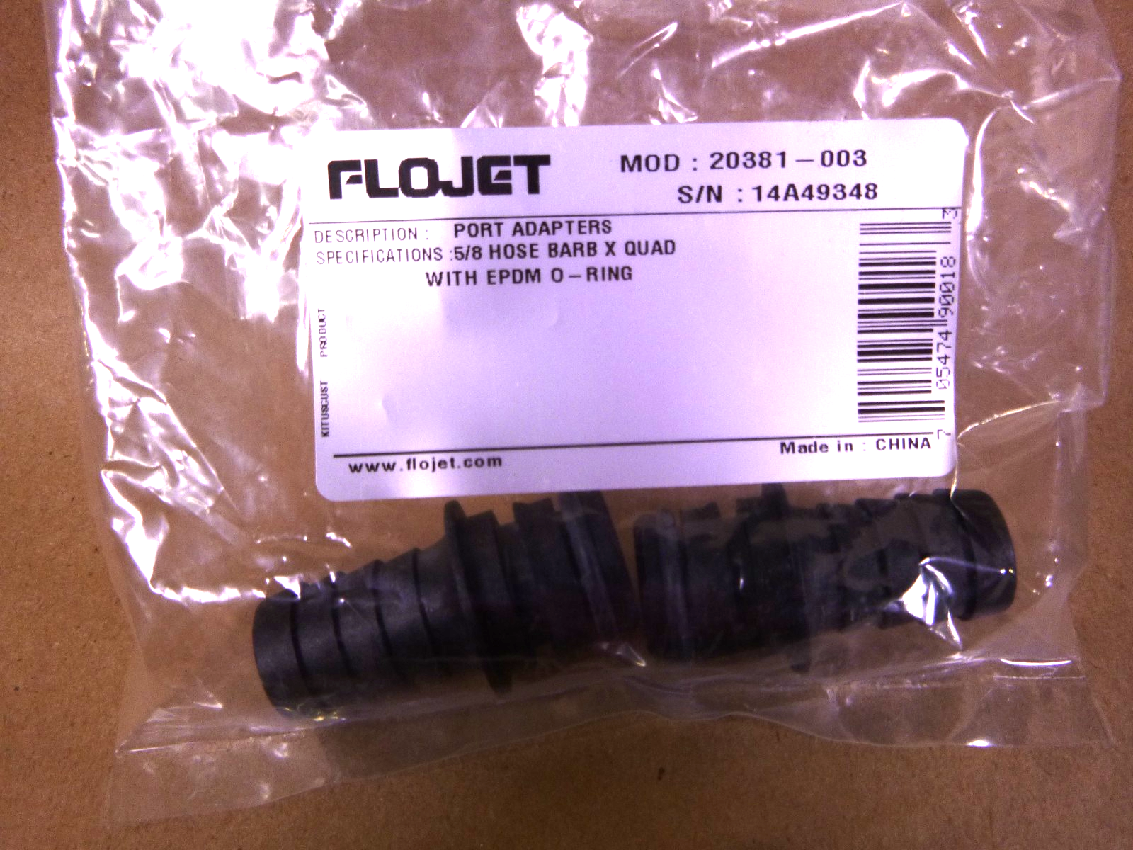 Flojet 04300-505 Self-priming Diaphragm Pump 4.9 GPM 45 PSI 12 Volt 04300505