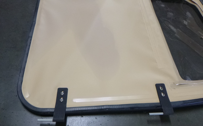 Humvee M998 HMMWV Tan Soft Top Door RH Front 12340231-4 2510-01-330-6175