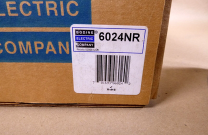 Bodine DC Motor 6024, 1/8 Hp, 2500 Rpm, 33A3BEPM, 24 Vdc., Flange Mount | Industrial Electric Motors, Pumps &amp; Parts
