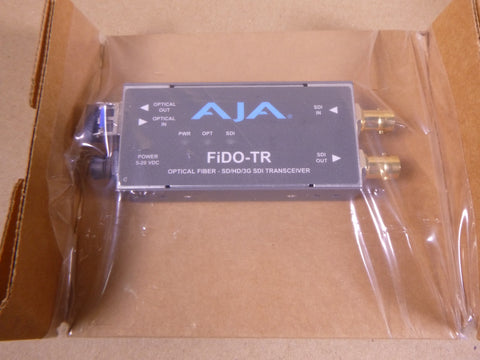 AJA FiDO-TR Optical Fiber - SD/HD/3G SDI Transceiver | Electrical MRO Replacement Parts & Components and Commercial Electrical Supplies Company