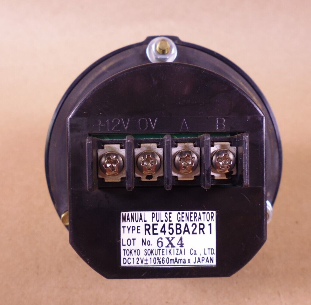 TOSOKU RE45BA2R1 Manual Pulse Generator Panel Type Handwheel | Electrical MRO Replacement Parts &amp; Components and Commercial Electrical Supplies Company
