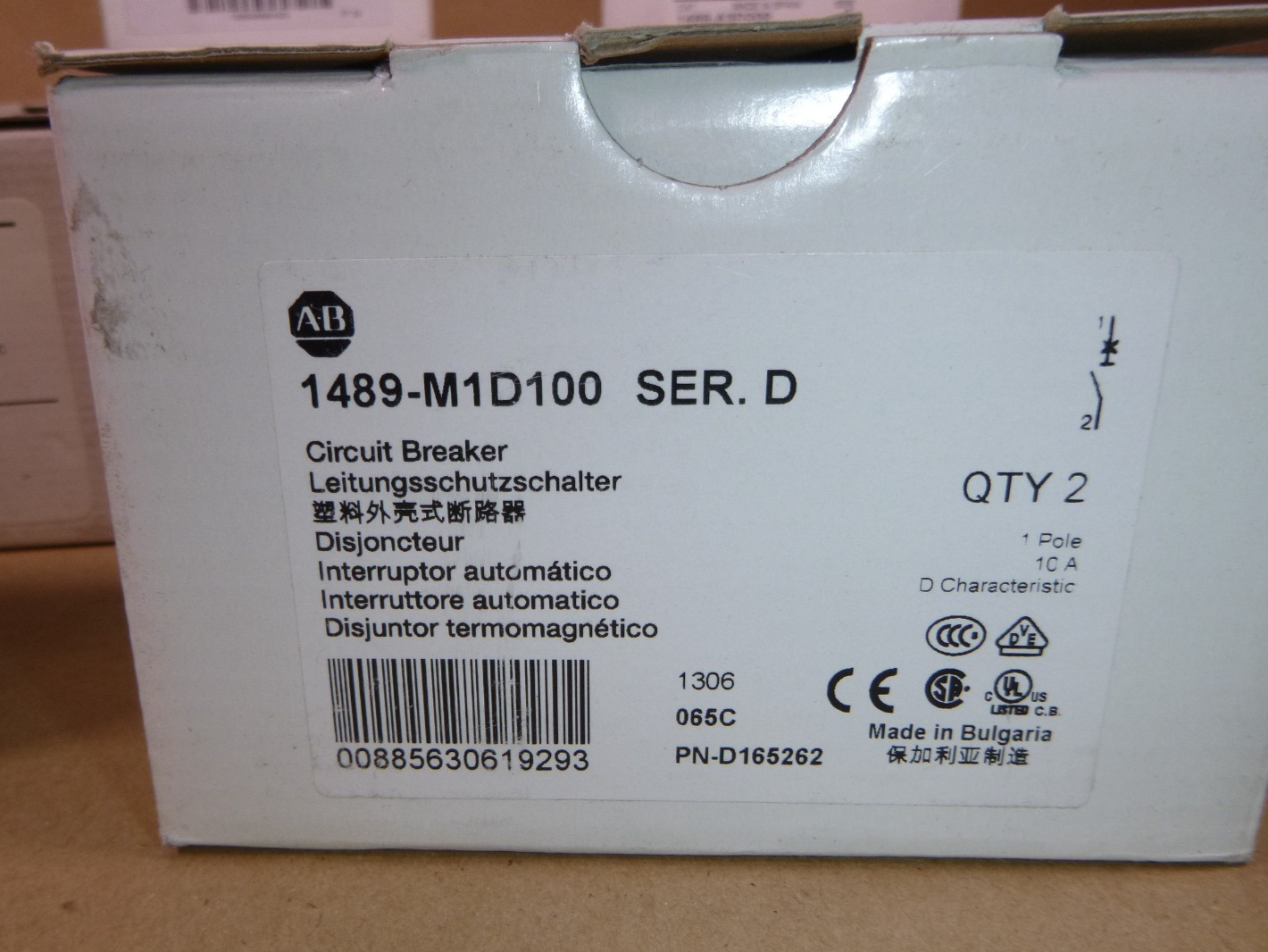 (Lot of 31) Allen Bradley 1489 &amp; 140M Circuit Breakers (New Old Stock)