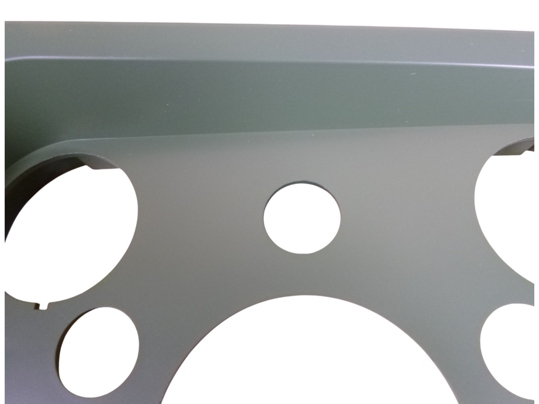 Humvee Green Plastic Dashboard Instrument Panel M998 HMMWV Instrument Panel *MINOR SCRATCHES* | Genuine HMMWV Replacement Parts and Military Surplus Humvee Parts &amp; Accessories