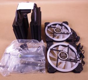 Gelid Solutions CC-GLACIER-02-A Glacier Black Ultimate CPU Cooler w/ Smart ARGB