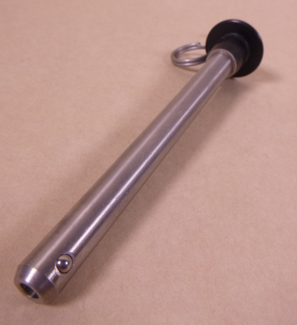 1/2" Shank x 5" Grip Stainless Steel Ball Lock Quick Release Pin Avibank USA