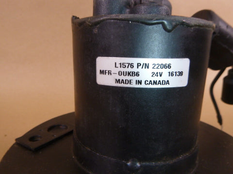 USGI M998 Heater 24V Blower Motor Assy. 30266, 12480732, 6105-01-211-6635, 22066