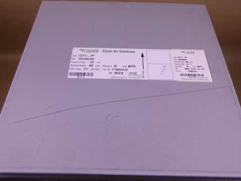 Camfil CET11 305x305x292 Clean Air Solutions Absolute CE Filter 125Pa 585m3/h