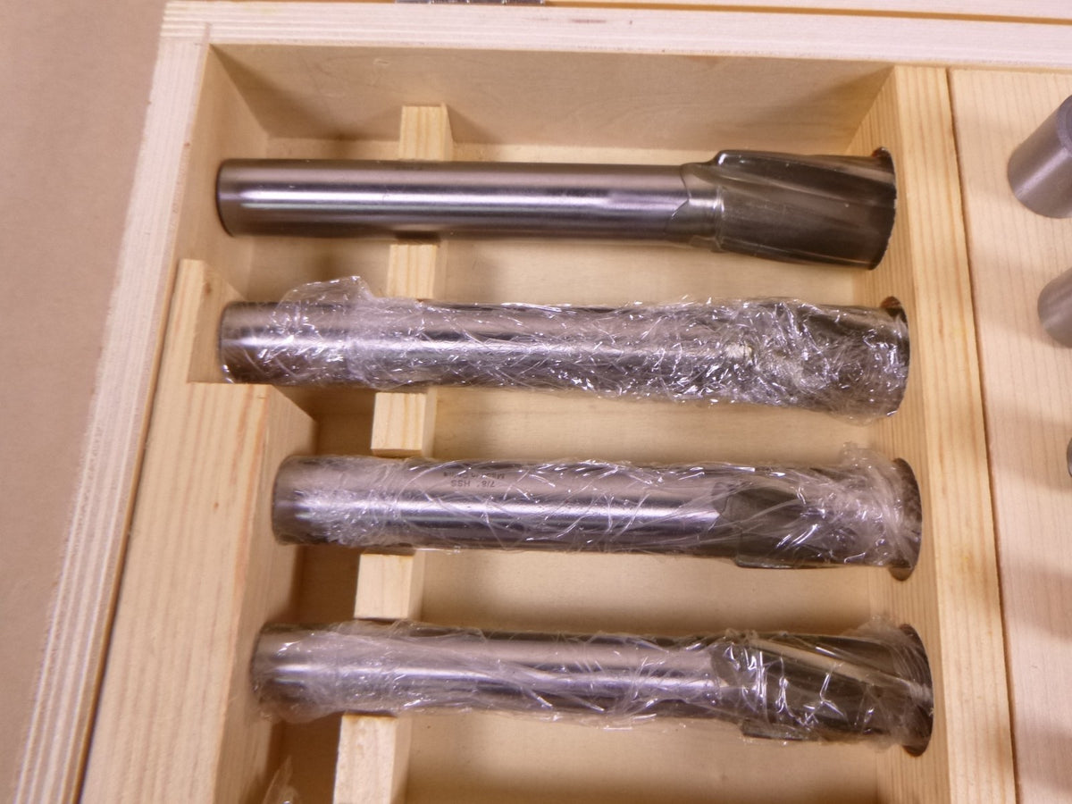 (39 Piece Set) HSS Counterbore Set Counterbores, 1/4" To 1" Large, 3/32" To 3/4" | Industrial MRO Tools and Replacement Industrial Equipment Components