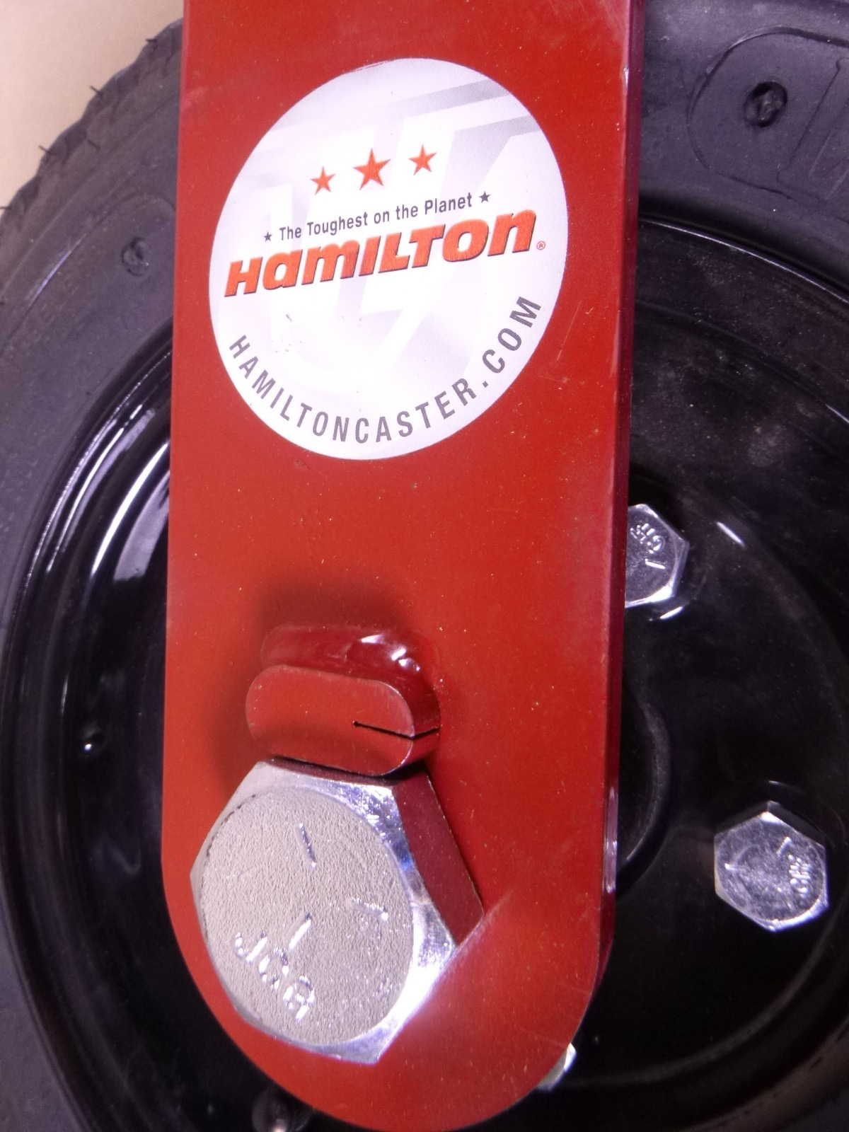 Hamilton R-70166-PR Rigid Pneumatic Caster, 16 In., 1220 Lb. Capacity