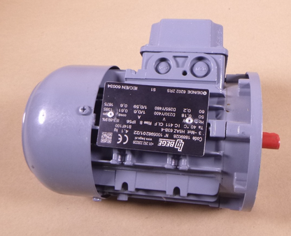 Bege Powertransmission 3-Phase Motor H5AZ 63B-4 0.18/0.2kw 50/60Hz 1675RPM | Industrial Electric Motors, Pumps &amp; Parts