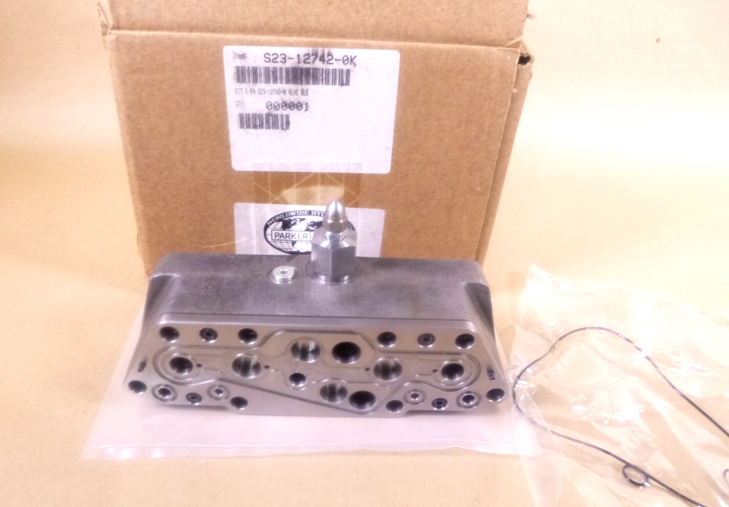 Parker Denison S23-12742-0K Valve Block New | Industrial MRO Replacement Parts, Manufacturing Machine Parts &amp; Components, Heavy Equipment Parts Supplier