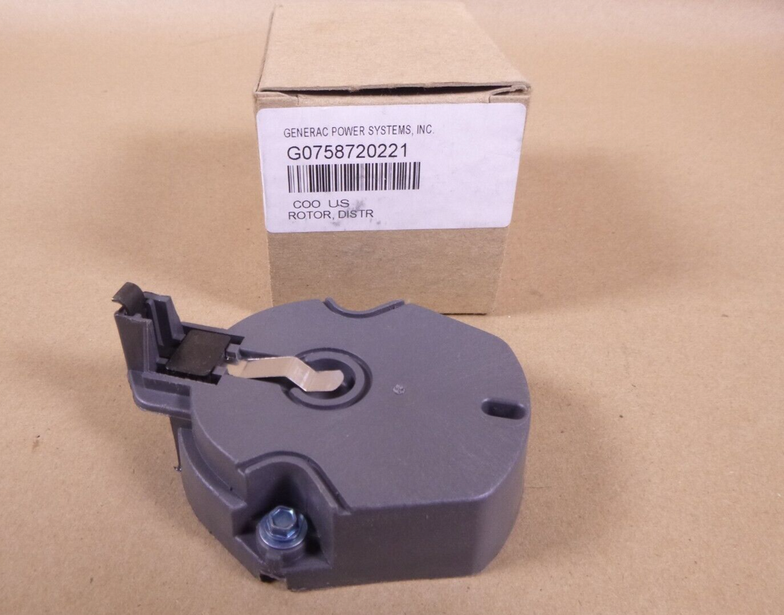 New Generac Distributor Rotor G0758720221 | Genuine MEP Generator Replacement Parts and Military Surplus Generator Parts