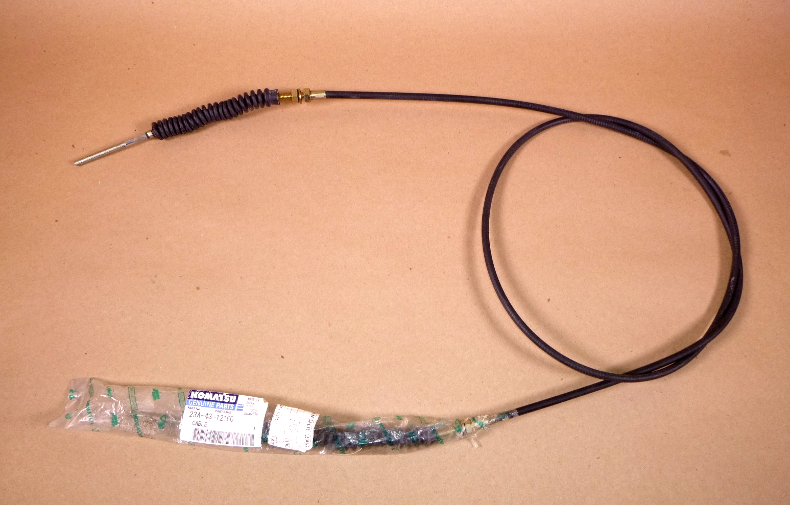 23A-43-12160 KOMATSU Motor Grader Cable Assembly Fits 521, 525, 611, 621, 661 | Industrial Tractor Parts Supplier and Surplus Tractor Parts &amp; Accessories