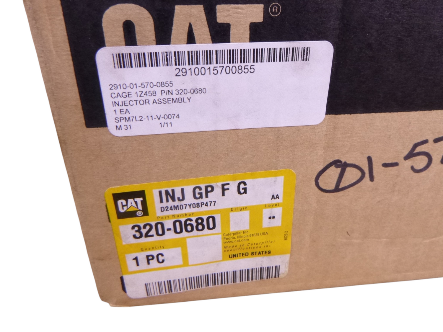 OEM Genuine CAT Caterpillar 320-0680 Fuel Injector For C4.4 C6.6 Engine | Industrial Tractor Parts Supplier and Surplus Tractor Parts &amp; Accessories