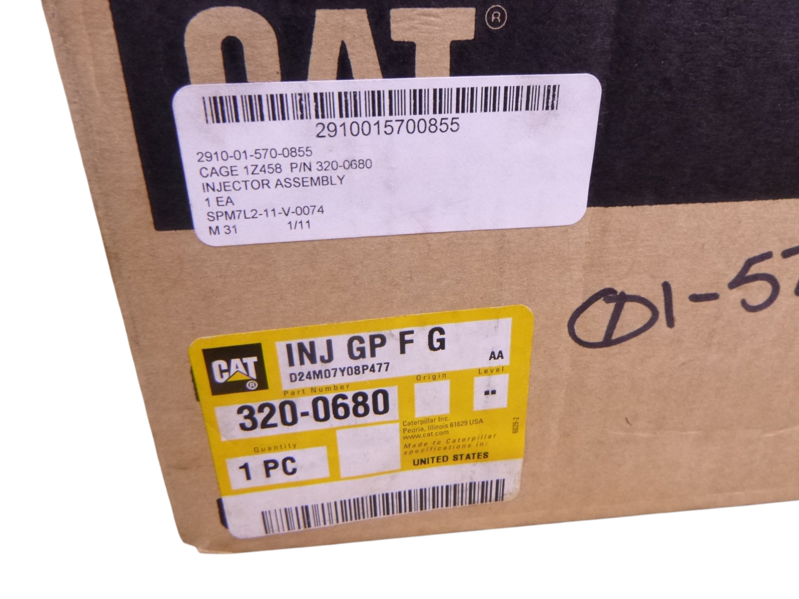 OEM Genuine CAT Caterpillar 320-0680 Fuel Injector For C4.4 C6.6 Engine | Industrial Tractor Parts Supplier and Surplus Tractor Parts &amp; Accessories