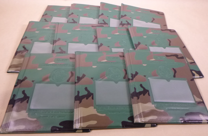 (LOT OF 11) U.S. Army Equipment Record Folder Vinyl Camouflage, 7510-01-065-0166 | Industrial MRO Replacement Parts, Manufacturing Machine Parts &amp; Components, Heavy Equipment Parts Supplier