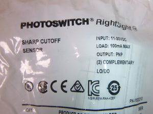 ALLEN BRADLEY 42EF-S1MPA-F4 PHOTOSWITCH RIGHTSIGHT SHARP CUTOFF SENSOR SERIES B