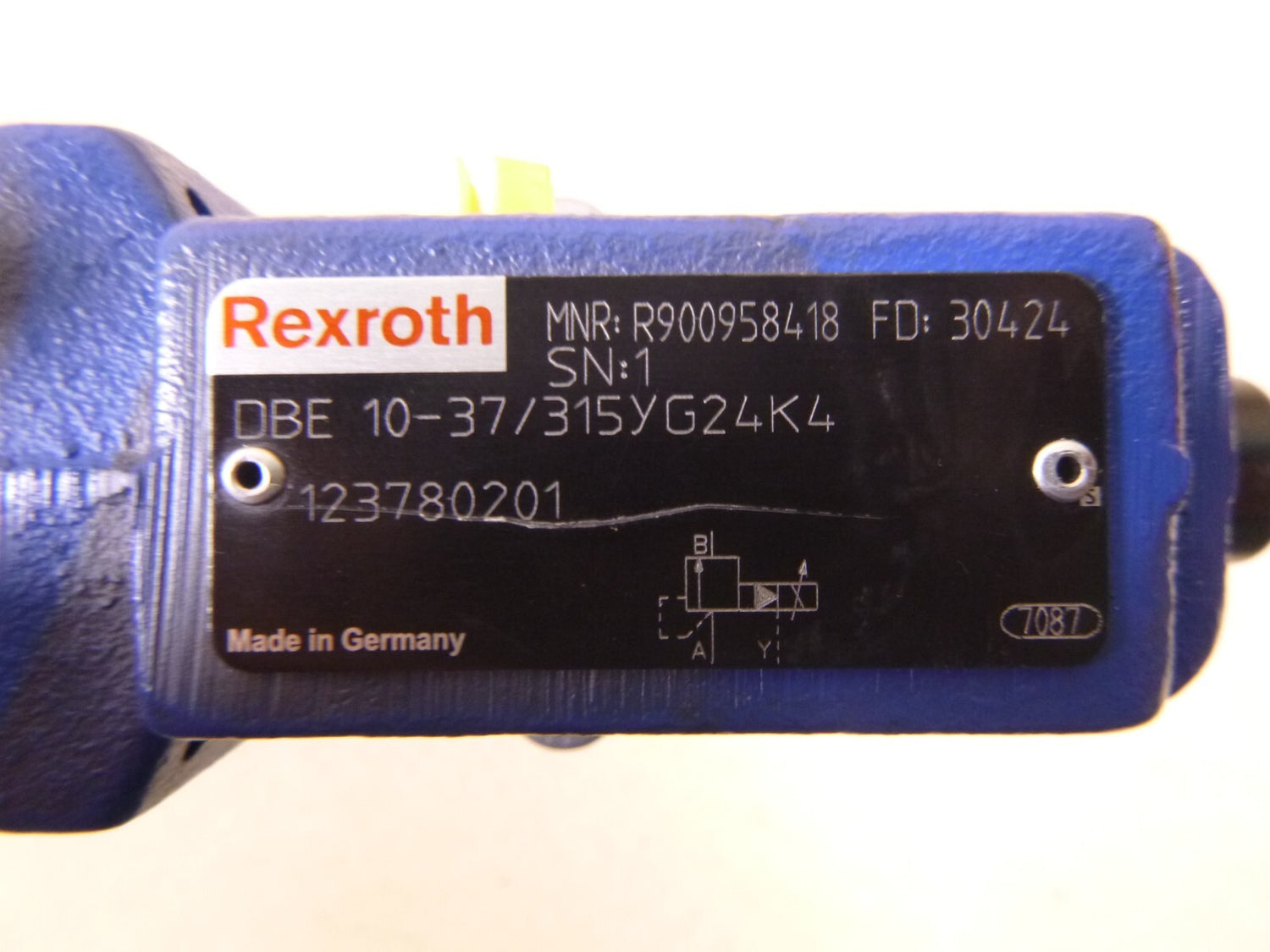 Bosch Rexroth Hydraulics R900958418 (DBE10-3X/315YG24K4) Subplate Mount | Electrical MRO Replacement Parts &amp; Components and Commercial Electrical Supplies Company