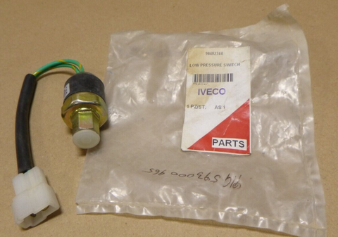 IVECO 98482344 A/C DEHYDRATOR LOW PRESSURE SWITCH 7.74060 TSP0435061 | Replacement Truck Parts, Trailer Accessories, Automobile Supplies, Car Parts & Accessories