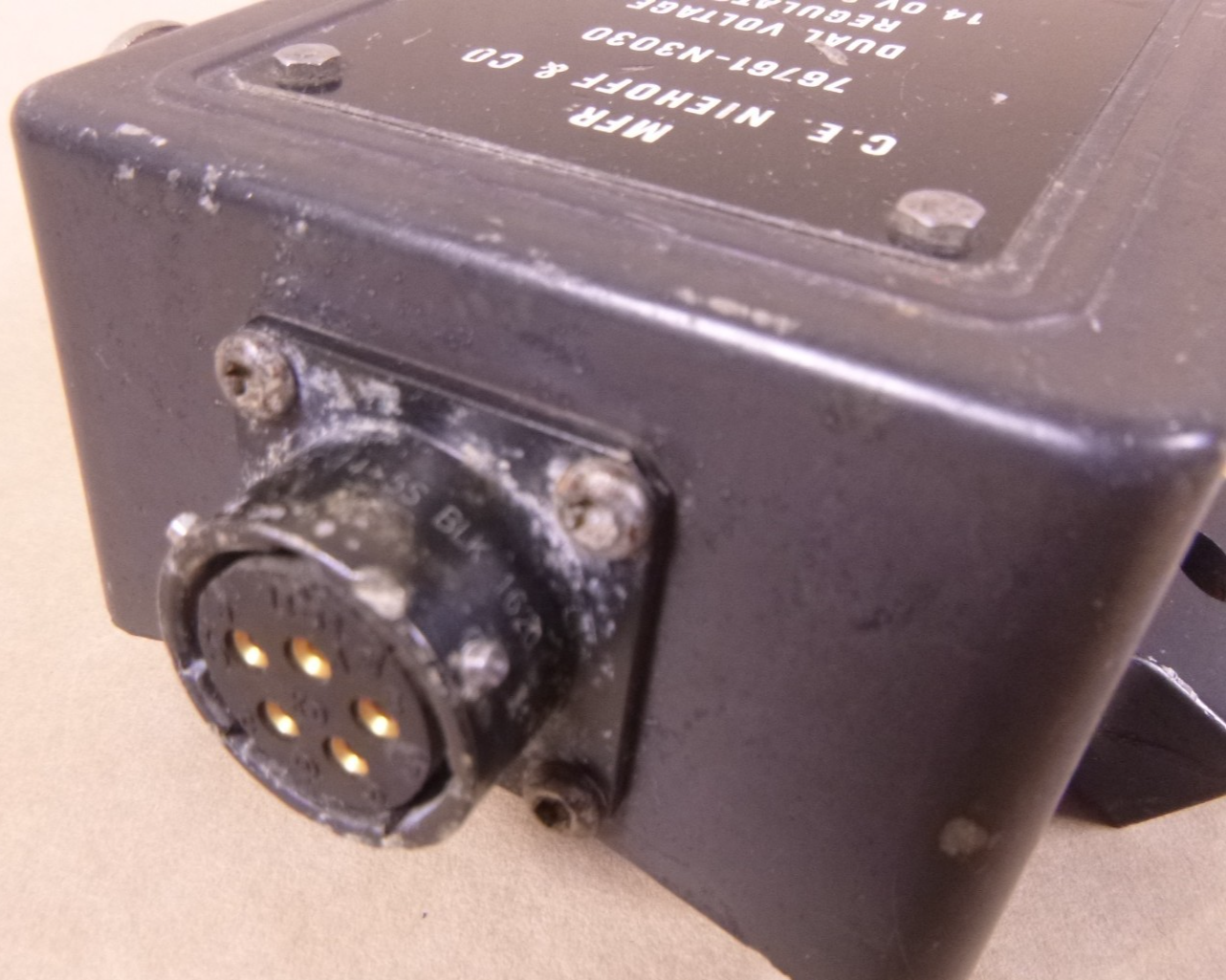 C.E. Niehoff N3030 Dual Voltage Regulator , 14V &amp; 28V DC , 6110-01-420-1229