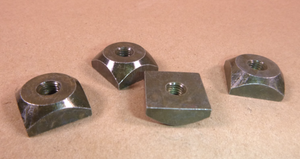 4x USGI M998 MRAP Gunners Platform Blank Square Nut 45611-10, 5310-01-298-4686 | Genuine FMTV Replacement Parts, LMTV Parts For Sale and Military Surplus Medium Tactical Vehicle Parts & Components